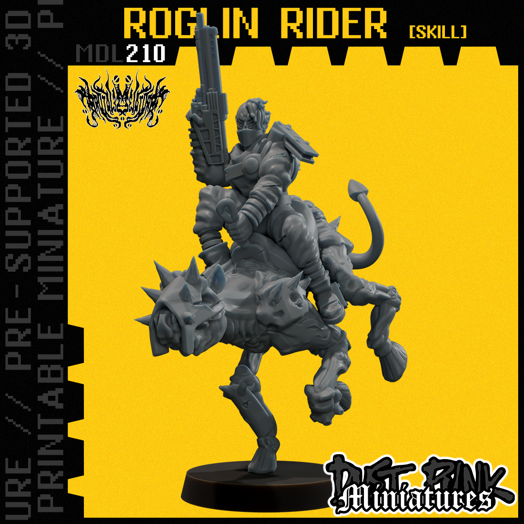 MDL210 ROGLIN RIDER [SKILL] [PRE-SUPPORTED]